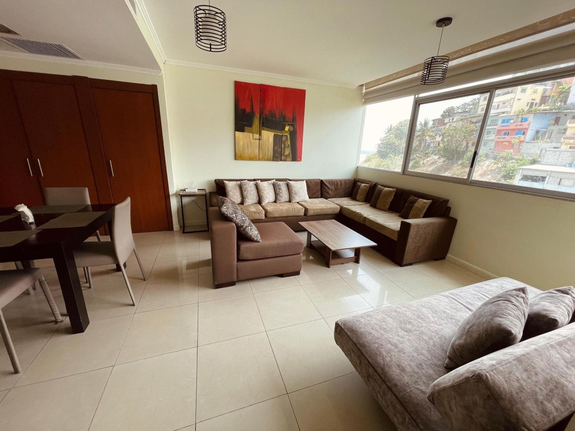 Suite Frente Al Rio En Puerto Santa Ana Riverfront Guayaquil Exterior foto